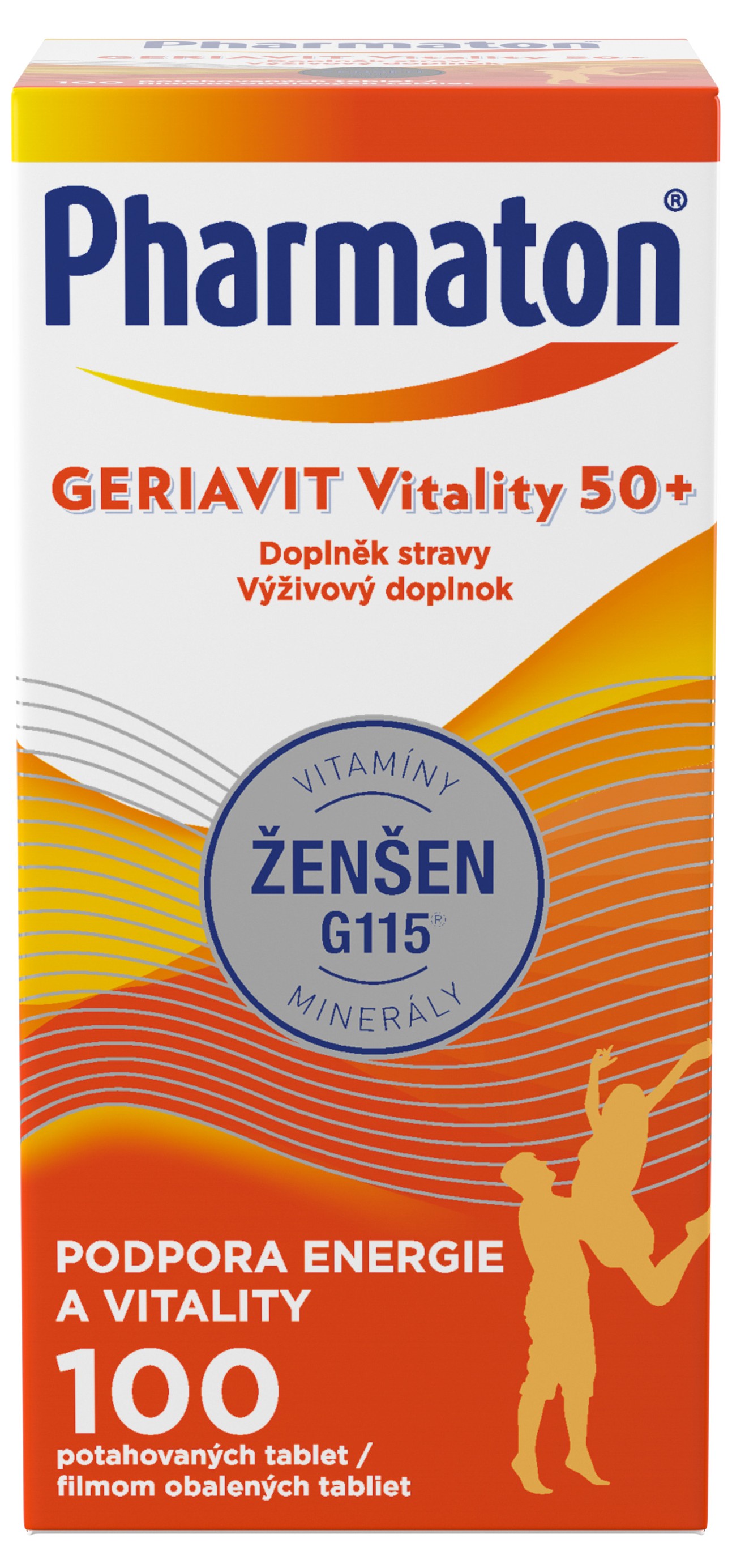 Pharmaton Geriavit Vitality 50+ tbl.100