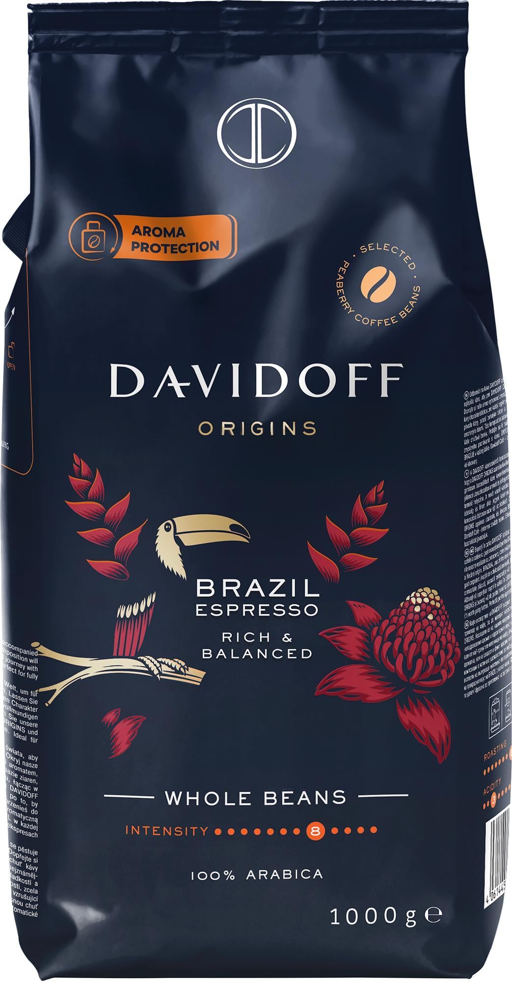 Davidoff Café Origins Brasil zrnková káva