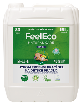 FeelEco Hypoalergenní prací gel Baby