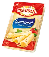 Président Emmental plátkový sýr