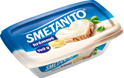 Smetanito tavený sýr krémový