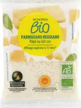Monoprix Biologique BIO Strouhaný sýr Parmigiano Reggiano
