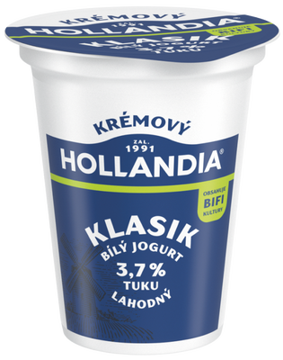 Hollandia Klasik jogurt krémový bílý