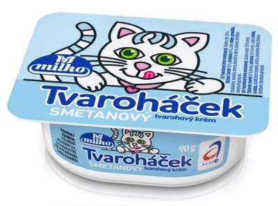 Milko Tvaroháček Tvarohový krém smetanový