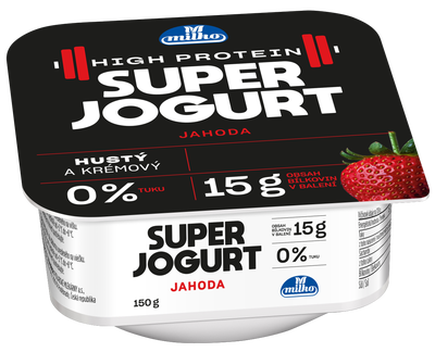 Milko Super jogurt jahoda