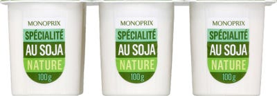 Monoprix Fermentovaná sójová specialita 6x100g