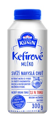 Mlékárna Kunín Kefírové mléko 1,5%