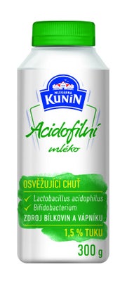 Mlékárna Kunín Acidofilní mléko (1.5%)