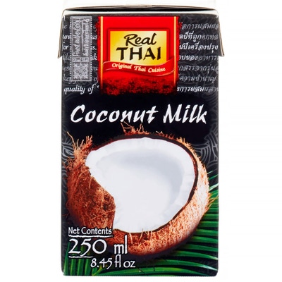 Real Thai Kokosové mléko (85% kokosového extraktu)
