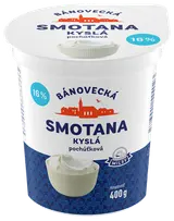 Milsy Bánovecká zakysaná smetana 16%