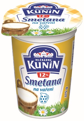Mlékárna Kunín Smetana 12%