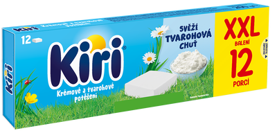 Kiri Z tvarohu a smetany (12 porcí)