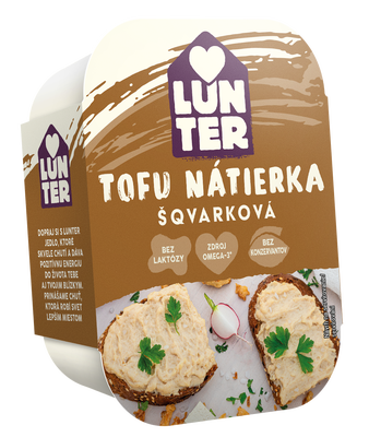 Lunter Tofu šqvarková pomazánka Premium