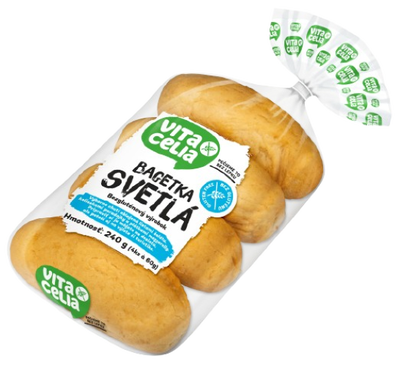 Vitacelia Bagetka bezlepková 4x60g