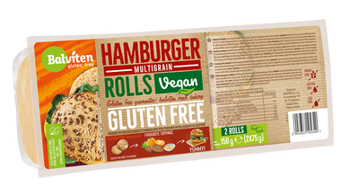 Balviten Housky hamburgerové Multigrain, bez lepku, VEGAN (2ks)