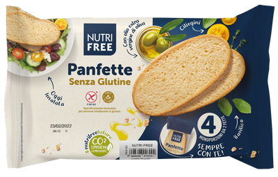 Nutrifree Bezlepkový Domácí krájený chléb (4x75g)