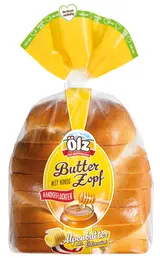 Ölz Máslová vánočka s medem krájená
