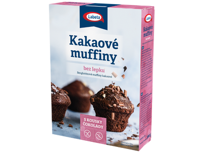 Labeta Muffiny kakaové bez lepku