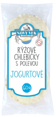 Nový Věk Rýžové chlebíčky jogurtové