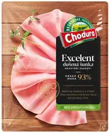 Chodura Dušená šunka Excellent nejvyšší jakosti plátky (93% masa)