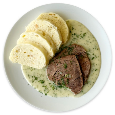Authentic Koprová omáčka s hovězím masem
