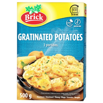 Brick Gratinované brambory