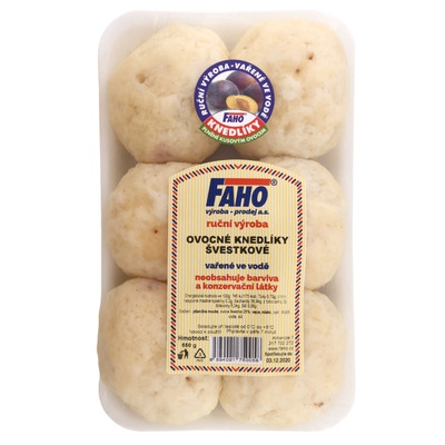Faho Ovocné knedlíky kynuté švestkové