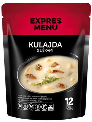 EXPRES MENU Kulajda s liškami, 2 porce