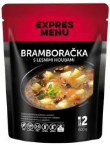 EXPRES MENU Bramboračka s lesními houbami, 2 porce