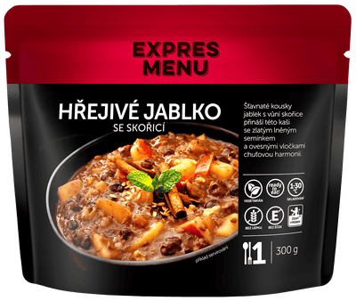 EXPRES MENU Hřejivé jablko se skořicí, 1 porce