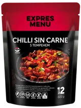 EXPRES MENU Chilli sin carne, 2 porce