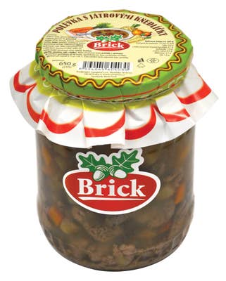 Brick Polévka s játrovými knedlíčky