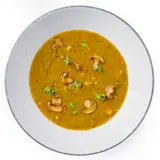 Cibule Bistro Bramborová polévka s uzeným masem