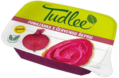 Tudlee Pomazánka s červenou řepou