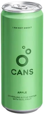 CANS s příchutí jablka a bezinky