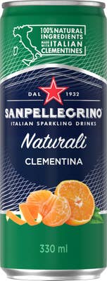 San Pellegrino Clementina mandarinka, plech