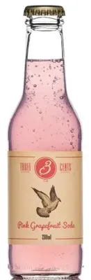 Three Cents Pink Grapefruit soda