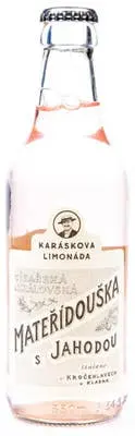 Karáskova limonáda mateřídouška s jahodou