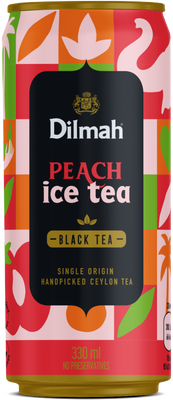 Dilmah Černý Čaj Broskev plech