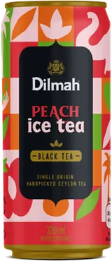 Dilmah Černý Čaj Broskev plech