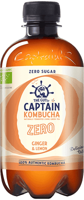 Captain Kombucha BIO Zero Zázvor, citron
