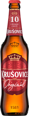 Krušovice 10, sklo