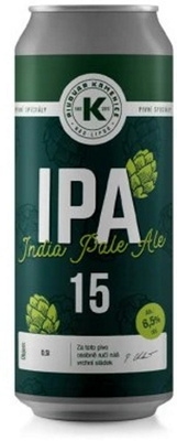 Pivovar Kamenice nad Lipou IPA plech