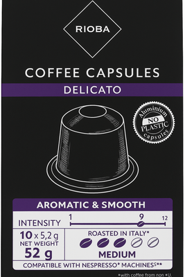 Rioba Espresso Delicato kávové kapsle