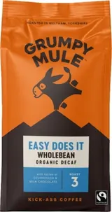 Grumpy Mule BIO SCA 83 zrnková káva bez kofeinu Arabica
