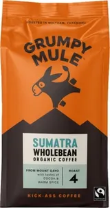 Grumpy Mule BIO Sumatra SCA 84 zrnková káva Arabica