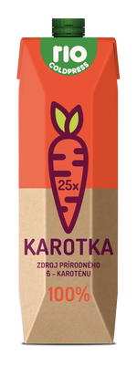 Rio Cold Press Šťáva z karotky 100% čerstvá