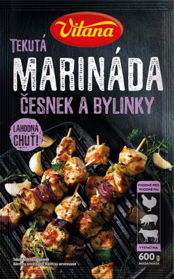 Vitana Tekutá marináda Česnek a bylinky