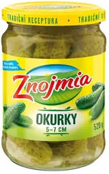 Znojmia Okurky v sladkokyselém nálevu 5-7 cm