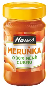 Hamé Ovocná pomazánka se sníženým obsahem cukru - Meruňka